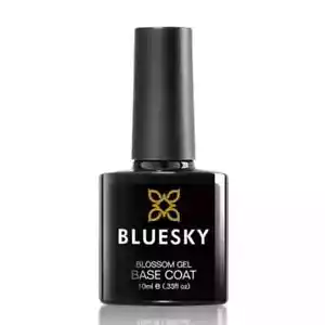 Bluesky Blossom Base Coat - WEISS Blume blühend Nailart UV LED - Bild 1 von 5