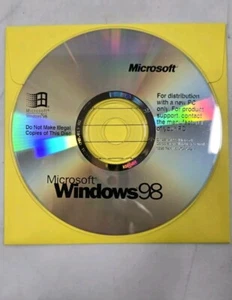 MICROSOFT WINDOWS 98 FIRST EDITION OPERATING SYSTEM Disk Only - Picture 1 of 1
