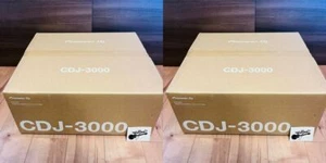 Pioneer CDJ-3000 pair set Multi-Player Professional Flagship model DJ genuine - Picture 1 of 13