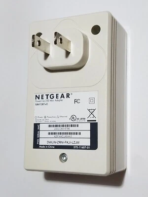 Netgear XAV1301V2 Powerline 200 Mbps Wireless Mini Adapter Ethernet Extender - Image 1 of 4