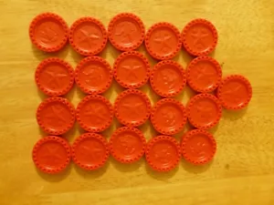 Milton Bradley Connect Four Replacement Piece 21 Red Checkers (1974) - Picture 1 of 1