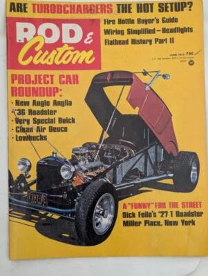 Rod & Custom Magazine June 1973  - Vol 20 No 6 - Image 1 of 2