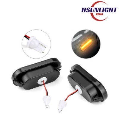 Luz de señalización lateral LED de 1 pieza 2 piezas para Ford Focus MK2 C-Max Fiesta Foto 1 de 4