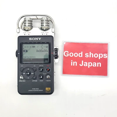 Sony PCM-D100 High Resolution Portable Stereo Digital Recorder from Japan - Image 1 of 4