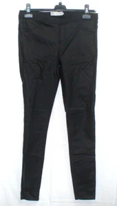 Clockhouse (C&A) * Damen Hose / Jeggings * Gr. 40 * schwarz * gecoated - Bild 1 von 6