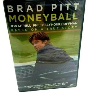 Moneyball DVD Brad Pitt Baseball Movie New Sealed Slip Cover - Picture 1 of 2