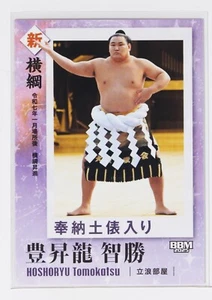 HOSHORYU TOMOKATSU No.74 - 2025 BBM Sumo Wrestling Card -NAGOMI- - Picture 1 of 3