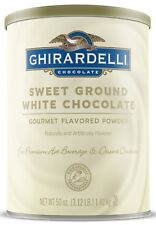 (26,73€/KG) Ghirardelli Sweet Ground White Chocolate 1,42kg, Trinkschokolade,USA