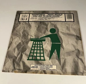 Dyewitness - What Would You Like to Hear Again? Vinyl Disc One - Tidy Trax - Imagen 1 de 2