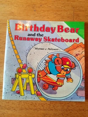 Birthday Bear and the Runaway Skateboard by Michael J Pellowski Learning to Read - Image 1 of 4