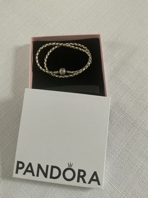 PANDORA Lederarmband Cremeweiß - Bild 1 von 4