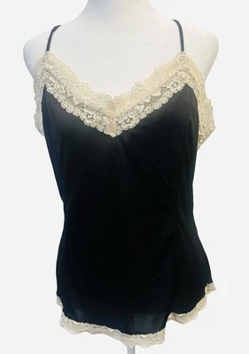 De Colección Limitado Babydoll Cami Encaje Ribete XL Elástico Y2K Capricho Sexy Hada Grunge Foto 1 de 4