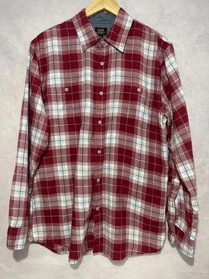 Lee Shirt Men's Button Up Long Sleeve Check Size L #209 - Image 1 of 4