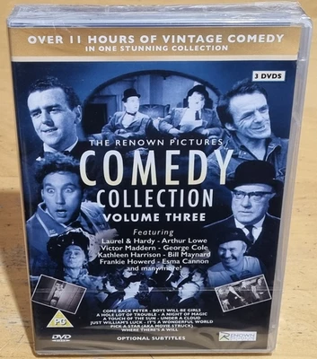 The Renown Pictures Comedy Collection Volume Three 3 DVD Box Set New & Sealed - Image 1 of 3