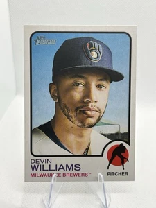 Devin Williams 2022 Topps Heritage - Brewers - Picture 1 of 2