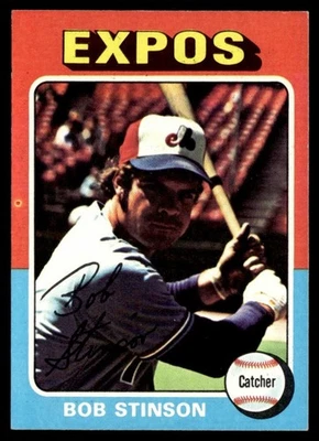 1975 Topps Mini Bob Stinson - Montreal Expos #471 - Image 1 of 2