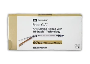 Covidien EGIA60AVM Endo GIA recarga articulada 60 mm, CADUCIDAD 1 año más - Imagen 1 de 1