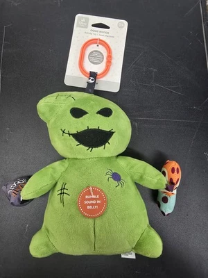 NWT Disney Baby Oogie Boogie Nightmare Before Christmas Baby Rattle Plush Toy - Image 1 of 3