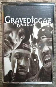 Gravediggaz 6 Feet Deep Cassette Tape 1994 Island Records RZA Hip Hop - Picture 1 of 5