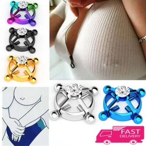 Adjustable Nipple Clamps Flirt Games Nipple Clips Nipple Stimulator Sex Toys - Picture 1 of 11