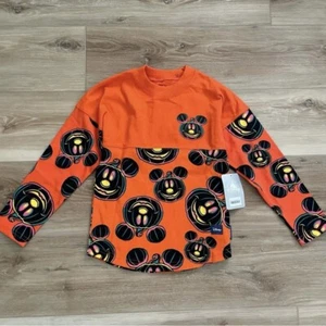 Disney Kids Mickey Mouse Happy Halloween Spirit Jersey 4/XS NEW - Picture 1 of 3