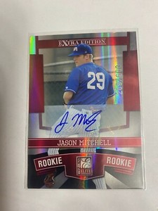 D29801  2010 Donruss Elite Extra Edition #151 Jason Mitchell AUTOGRAPH #269/600