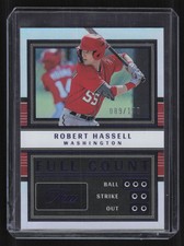 2023 Panini Three And Two Robert Hassell Full Count Holo Blue /150 Nationals 