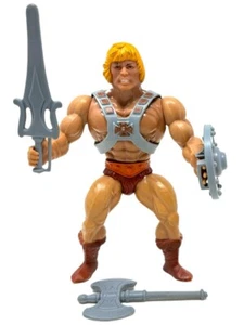 HE MAN 1981 SPAGNA CONGOST 100% MASTERS MOTU Vintage Serie1 -INCHIOSTRO GRAFICAX GIOCATTOLI A280 - Foto 1 di 12