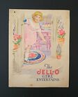 Antique des années 1915 The JELL-O Girl Entertains recette histoire livre art par Rose O'Neill