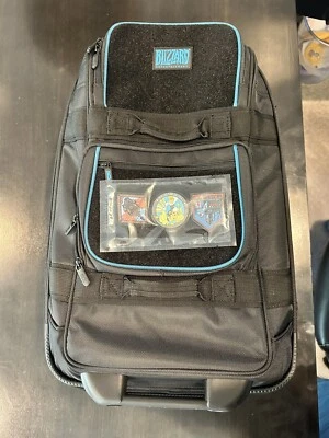 Presente de férias para funcionários da Blizzard 2021 bolsa de viagem + conjunto de adesivos - não Blizzcon - Imagem 1 de 4