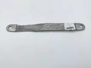 8" Heavy Duty Braided Ground Strap 4 Gauge Bonding Strap - Picture 1 of 2