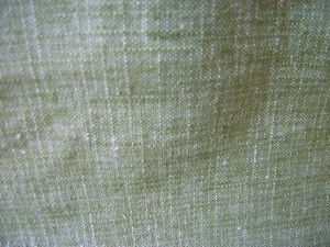 100% Linen "Sage Green & White Fleck" fabric 145cm/57in x 1.7m/1+5/6yd - Picture 1 of 4
