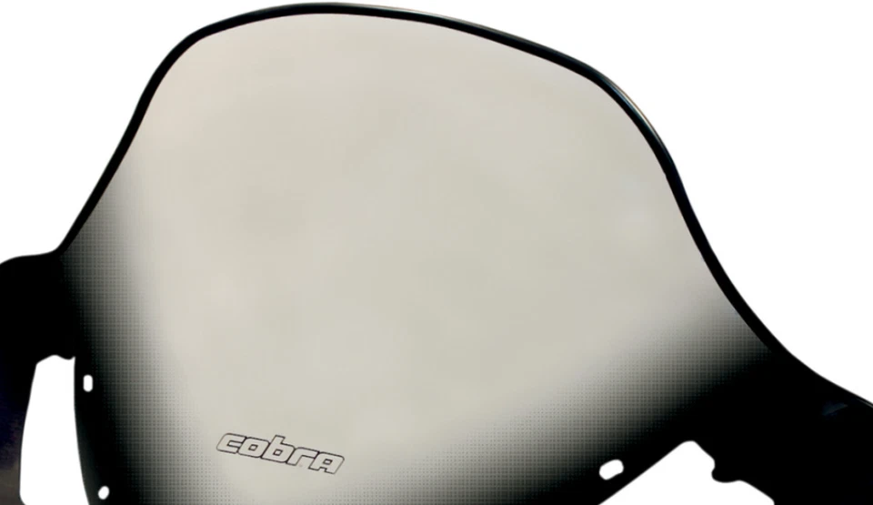 Cobra Powermadd Windshield Polaris IQ RMK, Tall, (15'), Clear with black graphic - Image 1 of 1