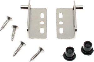 1Set Pivot Hinges with Bushing Pivot Hinges Concealed Hinges with Screws for Woo - Picture 1 of 12