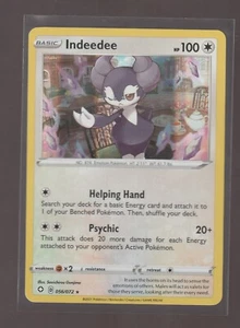Pokémon Shining Fates #56 2021 Indeedee Holo carta Pokémon rara - Imagen 1 de 2