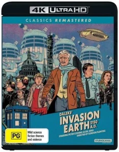 DR WHO 1966 DALEKS' INVASION EARTH 2150 AD. Doctor Peter Cushing NEW Au 4K UHD - Picture 1 of 1