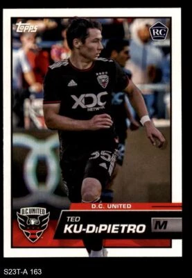 2023 Topps MLS #163 Ted Ku-DiPietro D.C. United RC 8 - NM/MT - Image 1 of 2