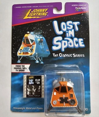 Lost In Space Johnny Lightning Lot. Space Pod and The Chariot 1:43Scale.Clip #39 - Image 1 of 4