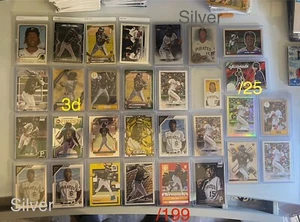 Lote de novato Oneil Cruz 2022 - 30 cartas todas diferentes/199/25 color 3d plata +++ - Imagen 1 de 1