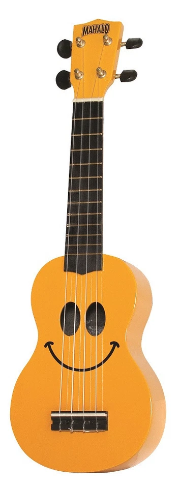 MAHALO U60SM SMILEY FACE SOPRANO UKULELE w/ GIG BAG  - Image 1 of 1