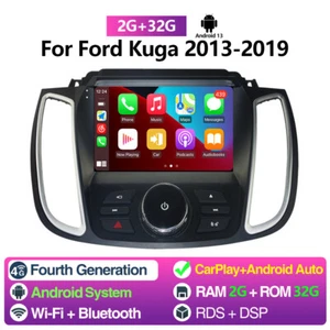 Für Ford Kuga 2013-2017 9“ Autoradio carplay Android 12 GPS Navi FM WiFi - Bild 1 von 18