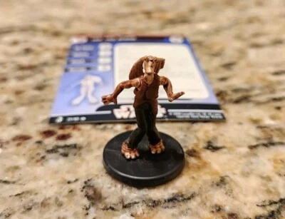 Miniaturas WOTC Star Wars - Tarro Binks #27 Muy Raro con Tarjeta Foto 1 de 2