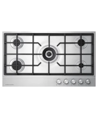 Fisher & Paykel CG365DNGX1N 36" Acero Inoxidable 5 Quemadores Gas Natural Estufa Foto 1 de 4