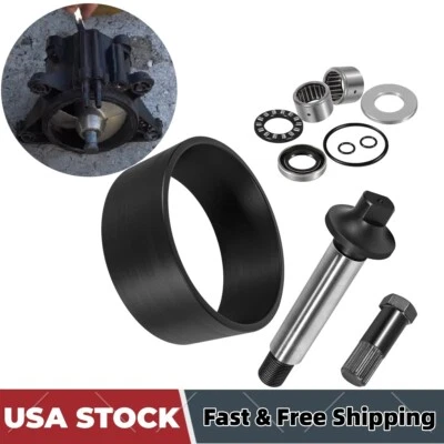 Complete Jet Pump Rebuild Kit with Wear Ring/Impeller Shaft For SeaDoo 1998-2006 Foto 1 de 4