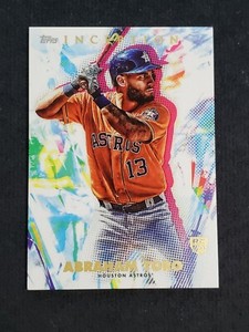 2020 Inception Rookie #7 Abraham Toro Houston Astros S5920K