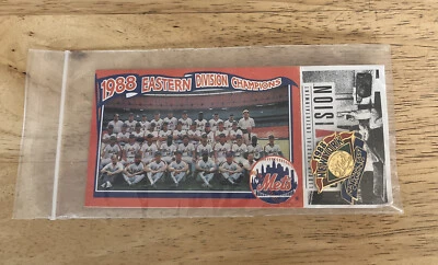 1988 Eastern Division Champions New York Mets Pin Baseball SGA - Shea Stadium - Image 1 of 4