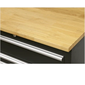 Sealey Oak Worktop for APMS02 and APMS04 Floor Cabinets 0.77m - Picture 1 of 2