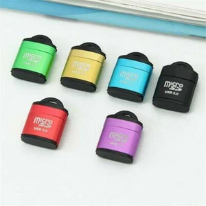 1x Universal Memory Card Reader To USB 2.0 Adapter for Micro SD SDHC SDXC TF Hot - Picture 1 of 9