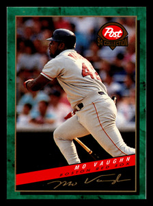 1994 Post Cereal Mo Vaughn  #8 Boston Red Sox NM-MINT