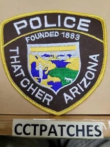 PARCHE DE HOMBRO THATCHER, ARIZONA POLICÍA AZ - Imagen 1 de 2